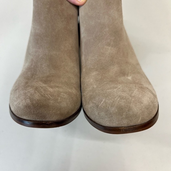 Sarto Franco Sarto Frannie Tan Suede Boots Size 8 - Picture 6 of 12
